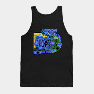 time travel astronaut ecopop Tank Top